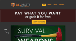 Desktop Screenshot of devassets.com